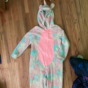 Unicorn pajama onesie